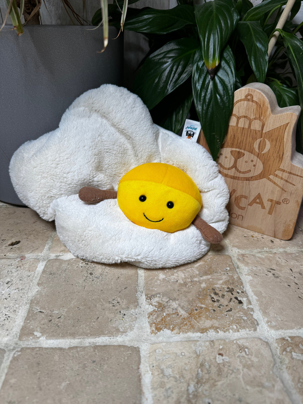 Jellycat Amuseable Fried Egg