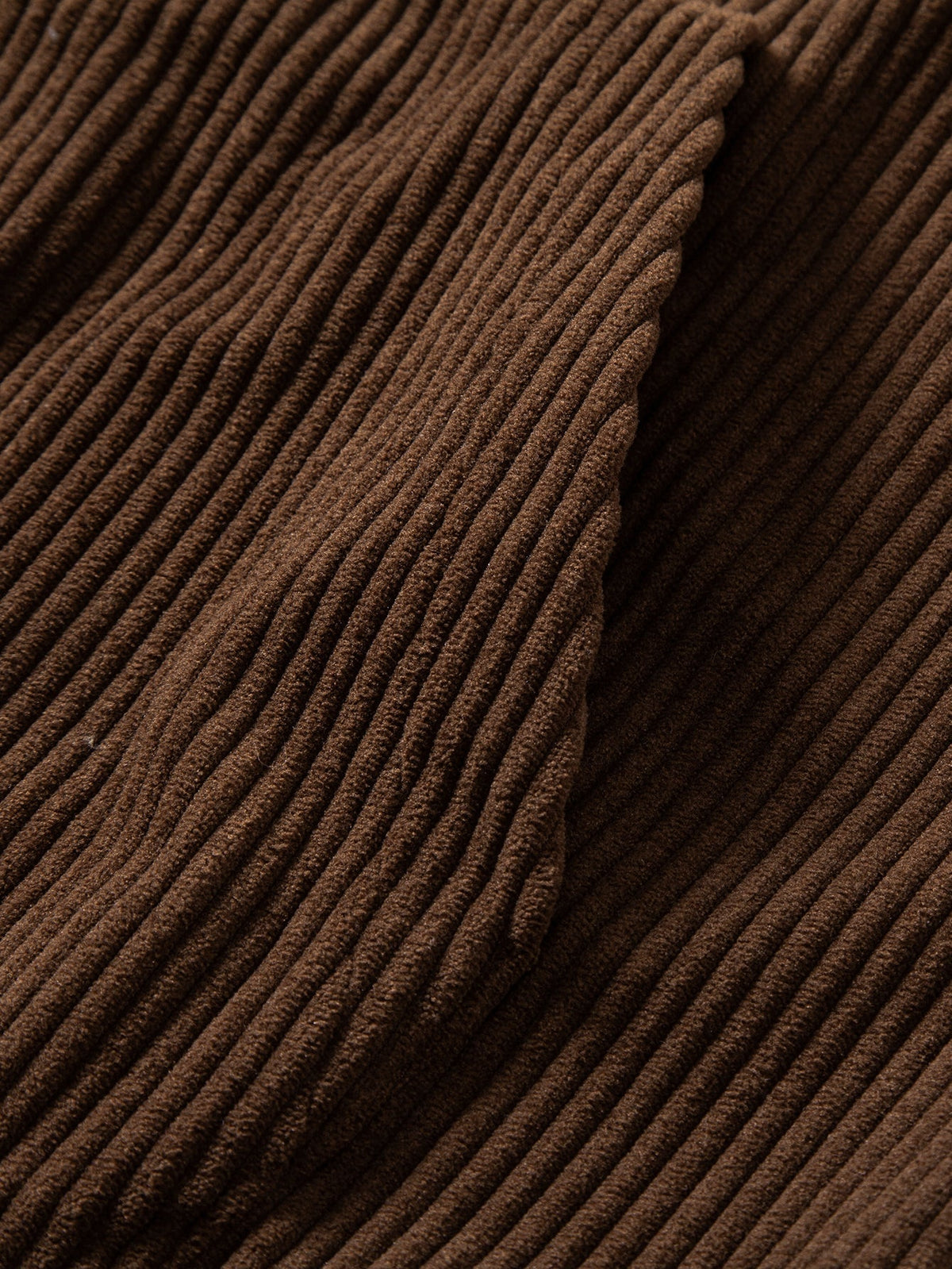 Relaxed Fit Corduroy Zip-Up Hooded Jacket