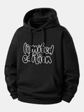 Sweat à capuche coupe décontractée édition limitée