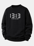 13:13 Print Relax Fit Sweatshirt