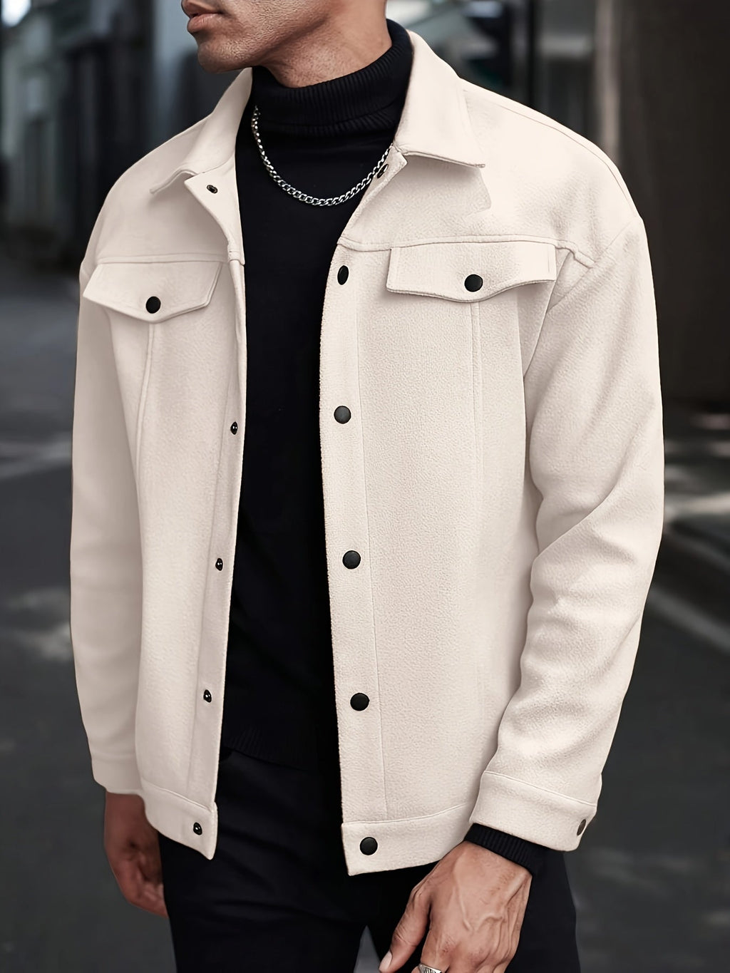Roderick | Modern Snap-Button Jacket