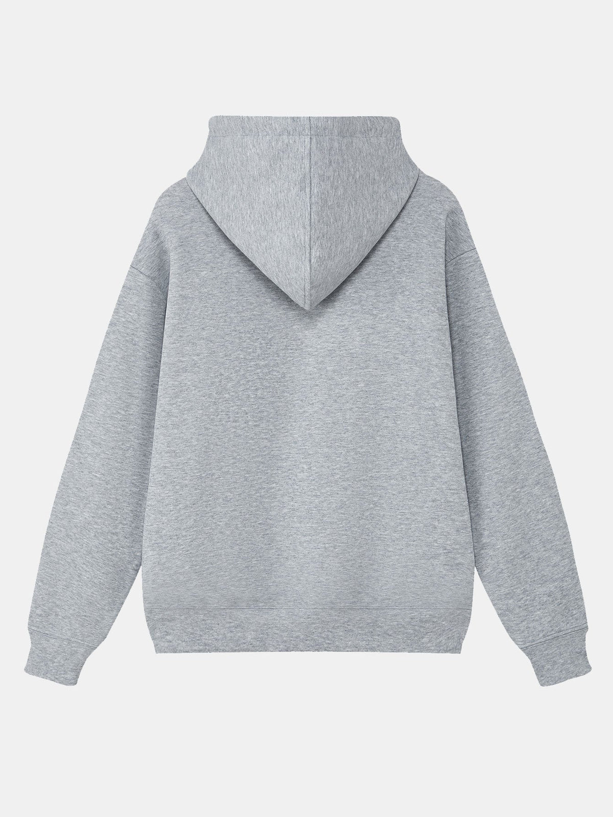 Sudadera con capucha oversize de algodón pesado básico
