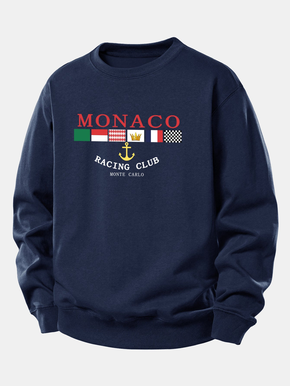 Monaco Print Relax Fit Sweatshirt