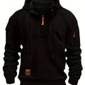 Colton | Rugged Quarter-Zip Hoodie