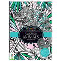 Adult Colouring Book – Amazing Animals