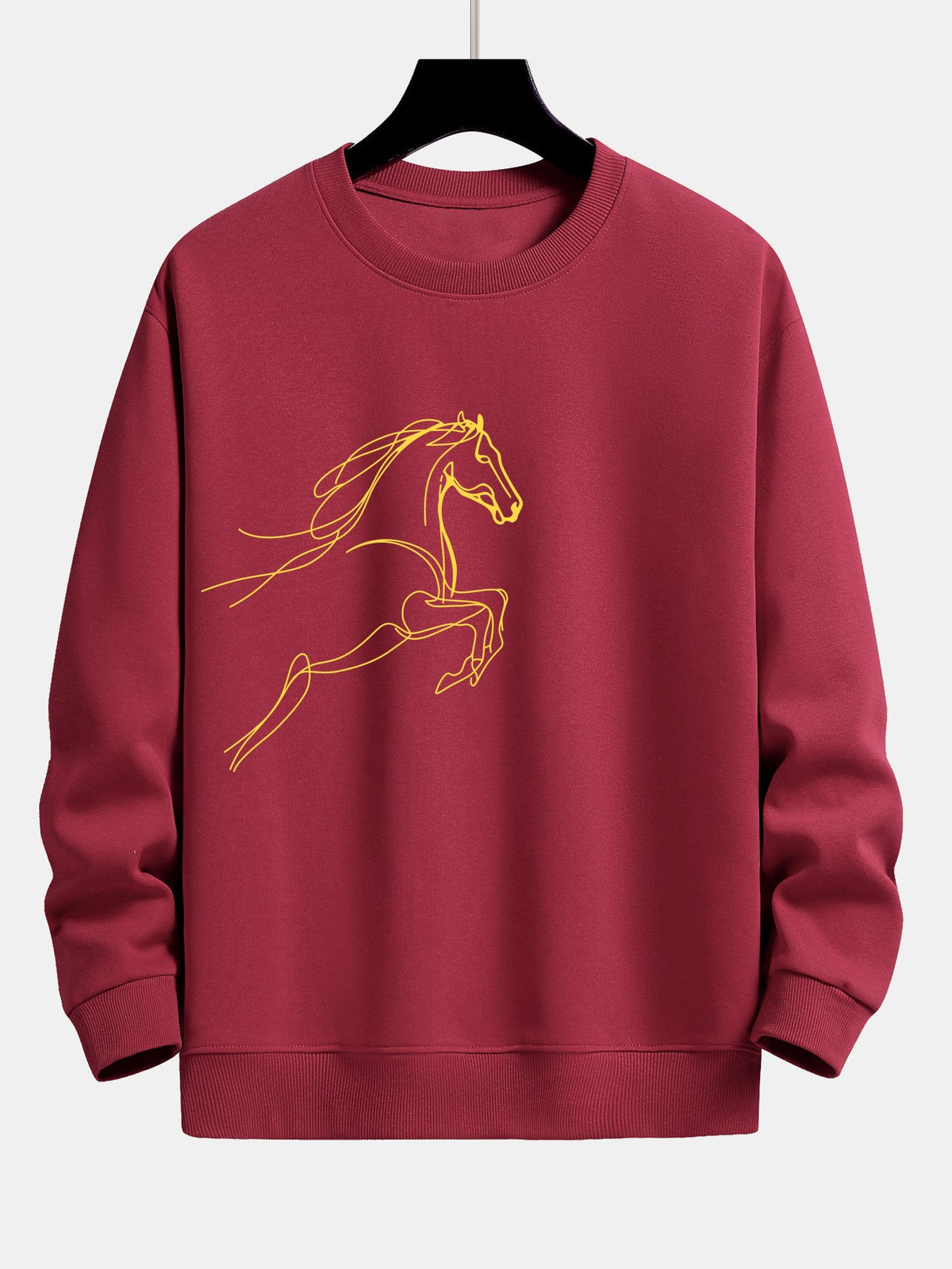 Year of the Horse Graphic Relax Fit Sweatshirt