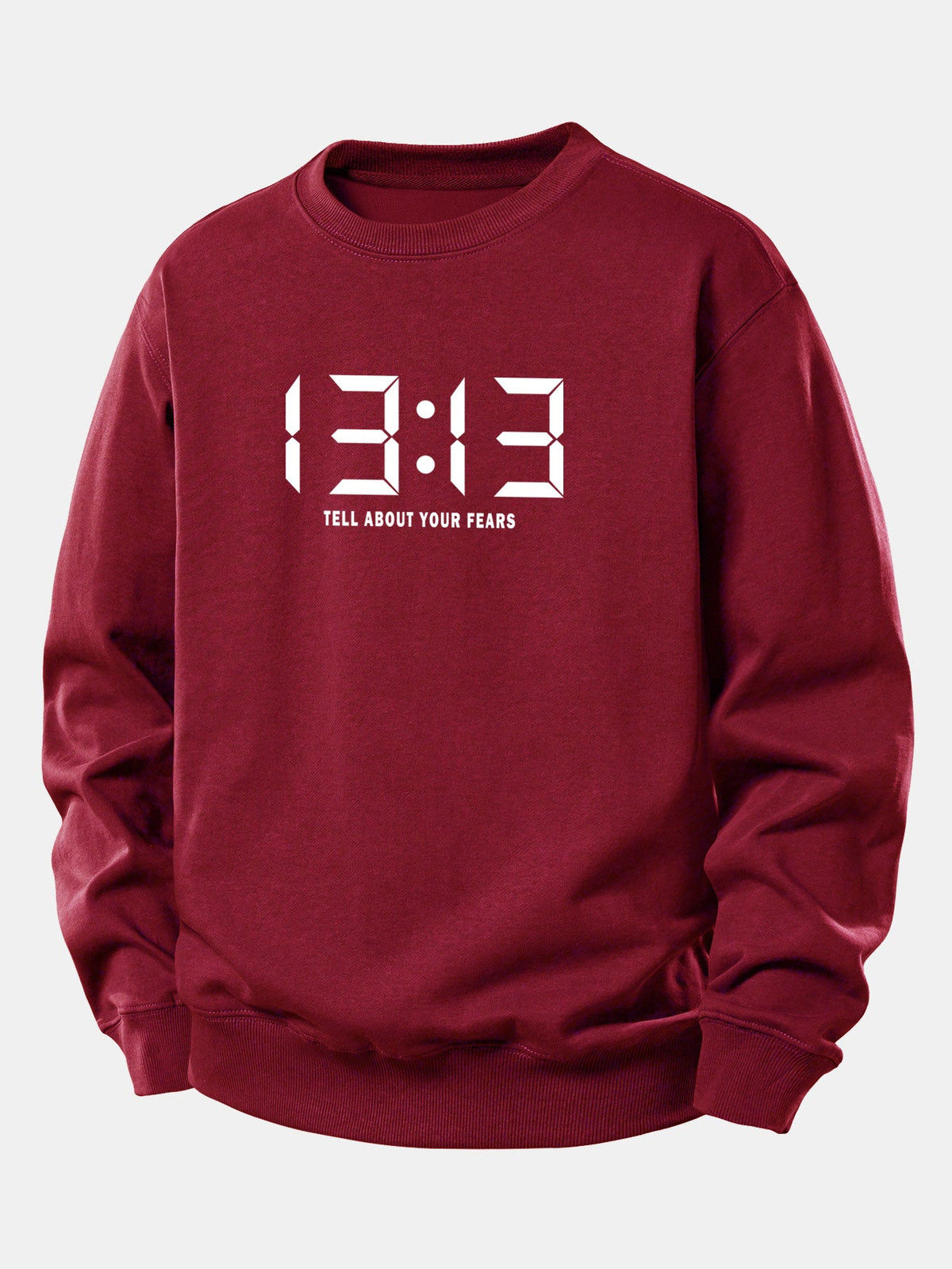 13:13 Print Relax Fit Sweatshirt