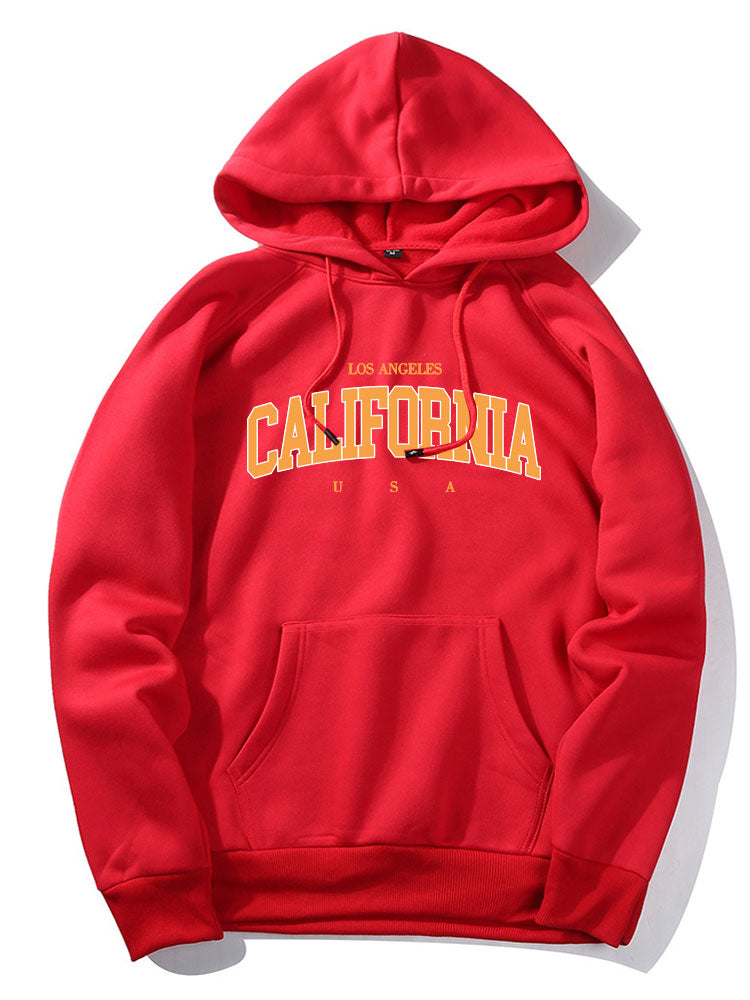 California Print Hoodie