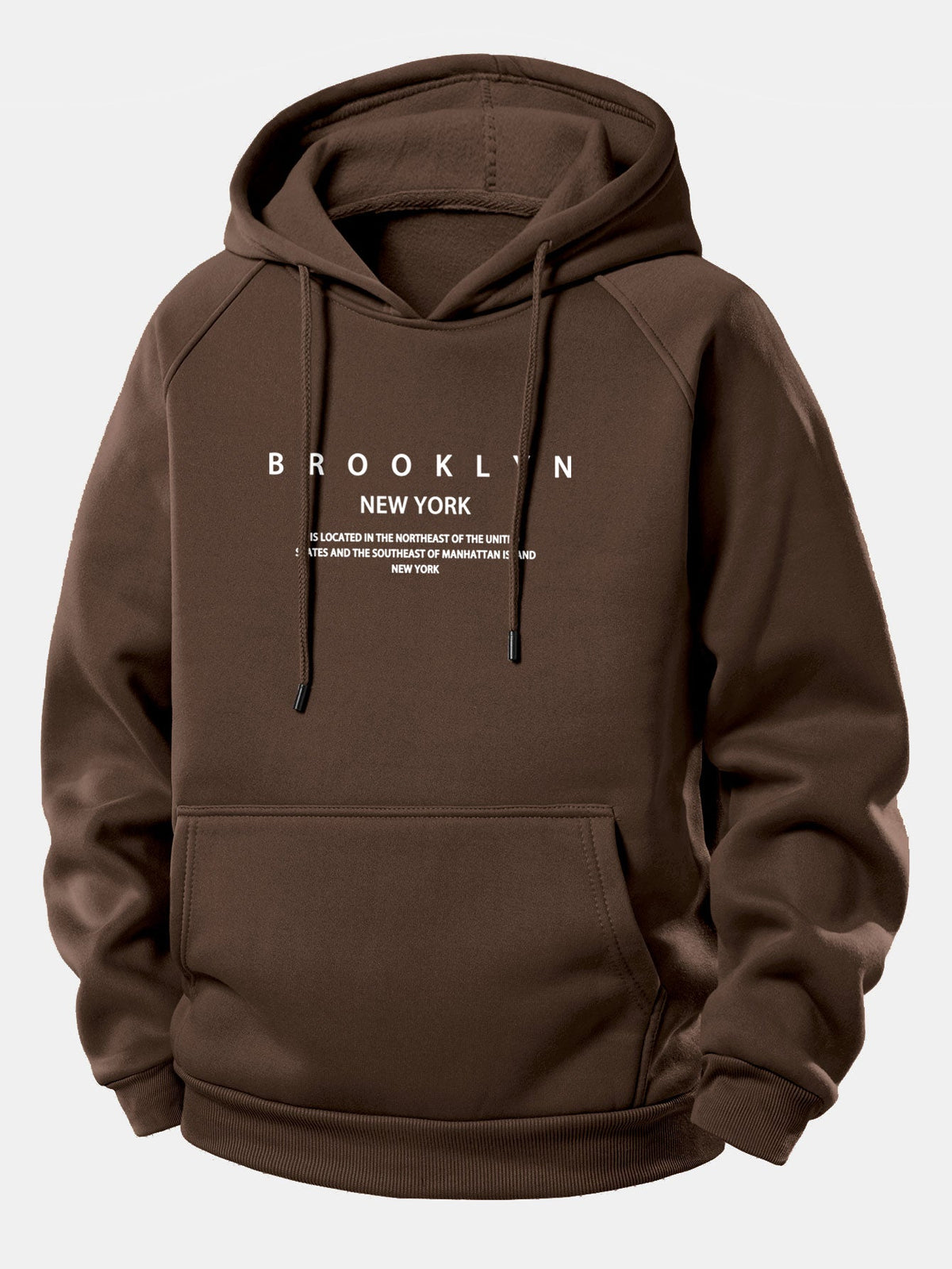 Sweat à capuche à cordon de serrage avec motif Brooklyn