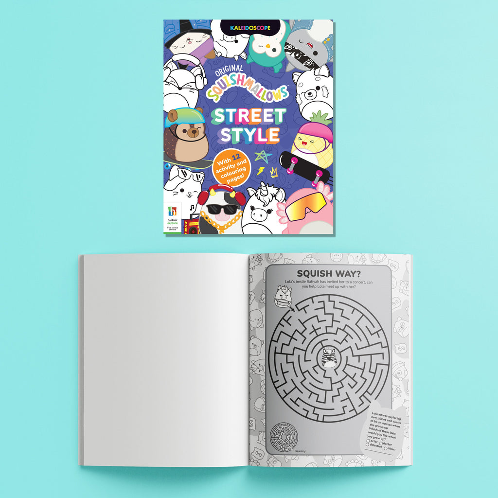Squishmallows Creative Colouring Kit & Activity Kit