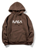 Sweat à capuche imprimé NASA