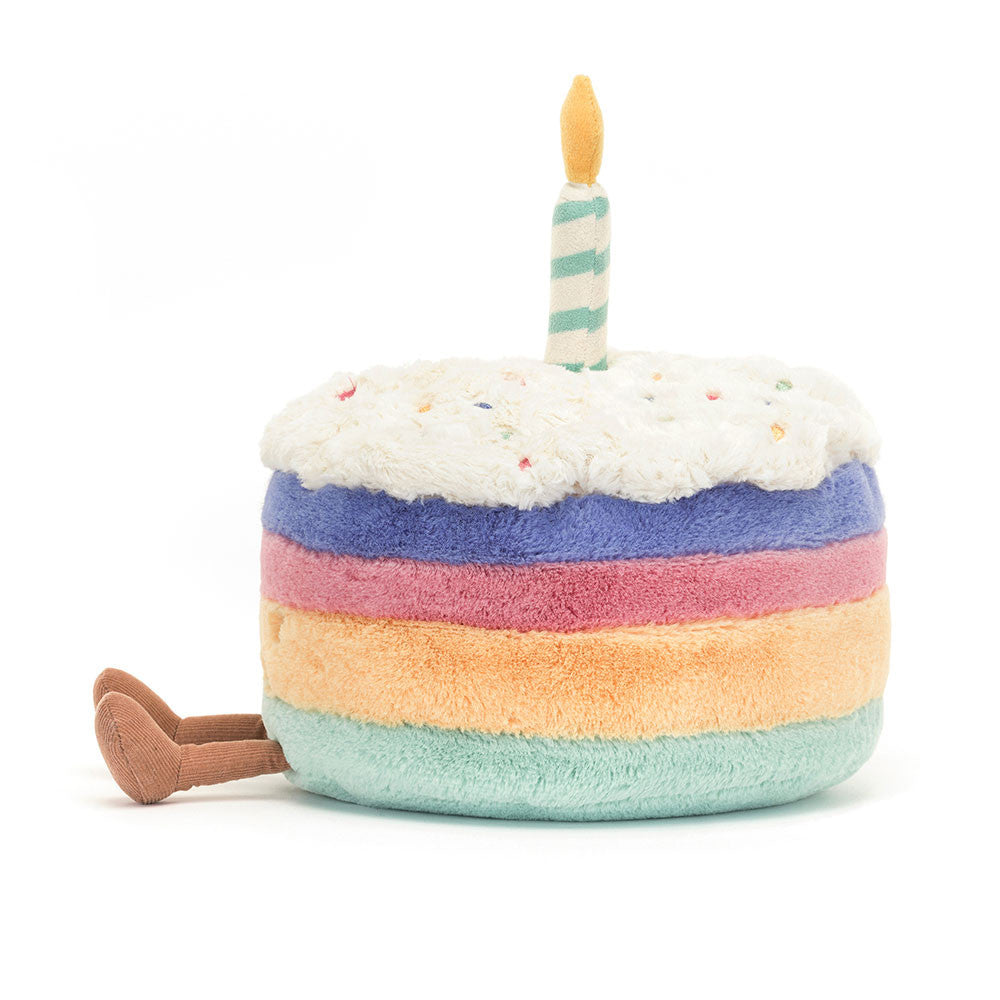 Gâteau arc-en-ciel Jellycat Amuseables 26 cm