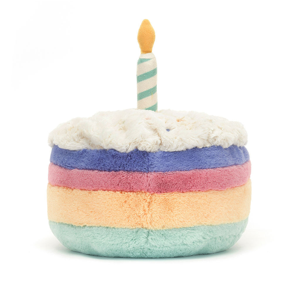 Gâteau arc-en-ciel Jellycat Amuseables 26 cm