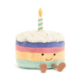 Gâteau arc-en-ciel Jellycat Amuseables 26 cm