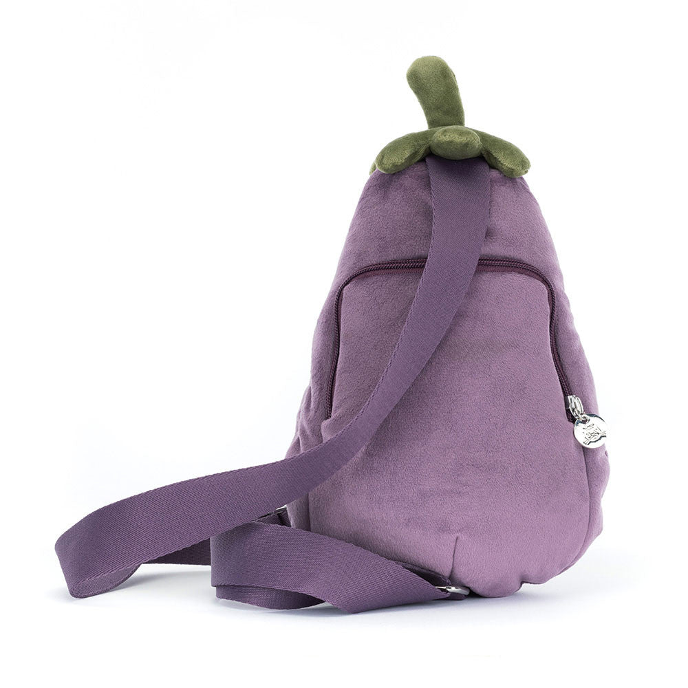 Sac banane Amuseables Aubergine Jellycat 27 cm