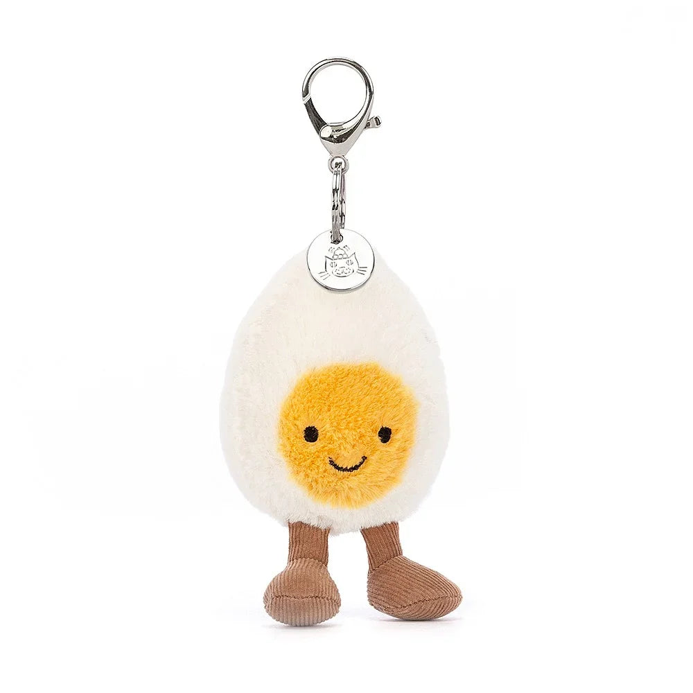 Amuseable Happy Boiled Egg Bag Charm One Size JELLYCAT