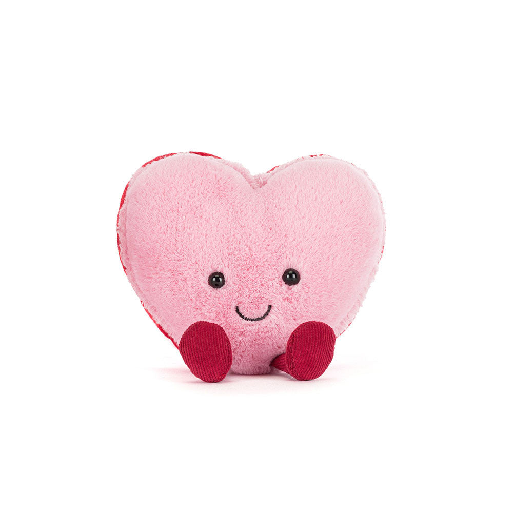 Macaron cœur Amuseables Colette Jellycat 13 cm