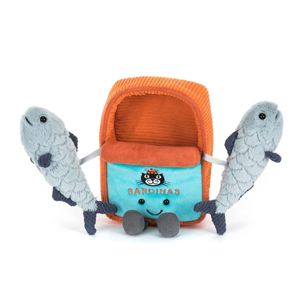 Boîte de sardines Amuseables Jellycat 17 cm