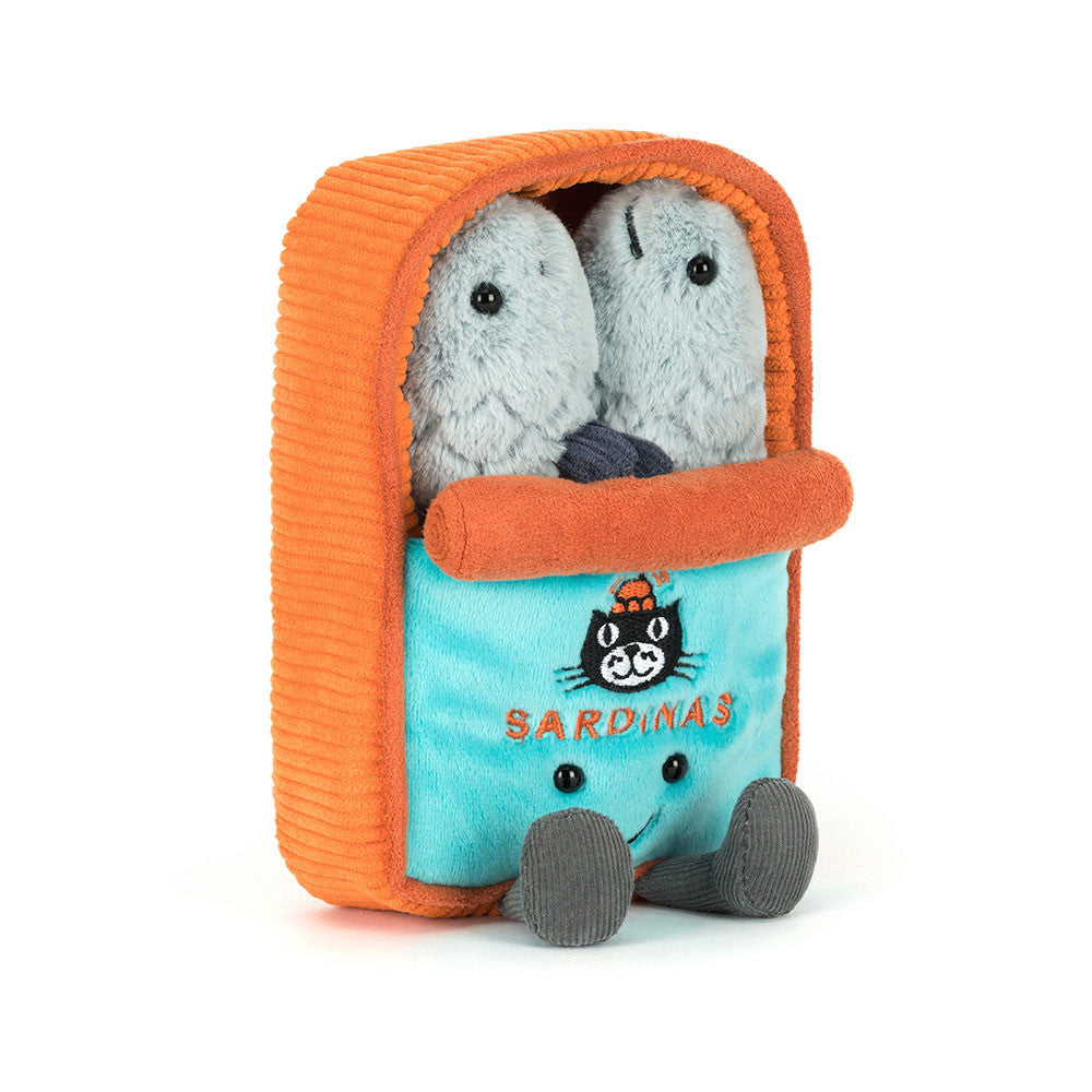 Boîte de sardines Amuseables Jellycat 17 cm