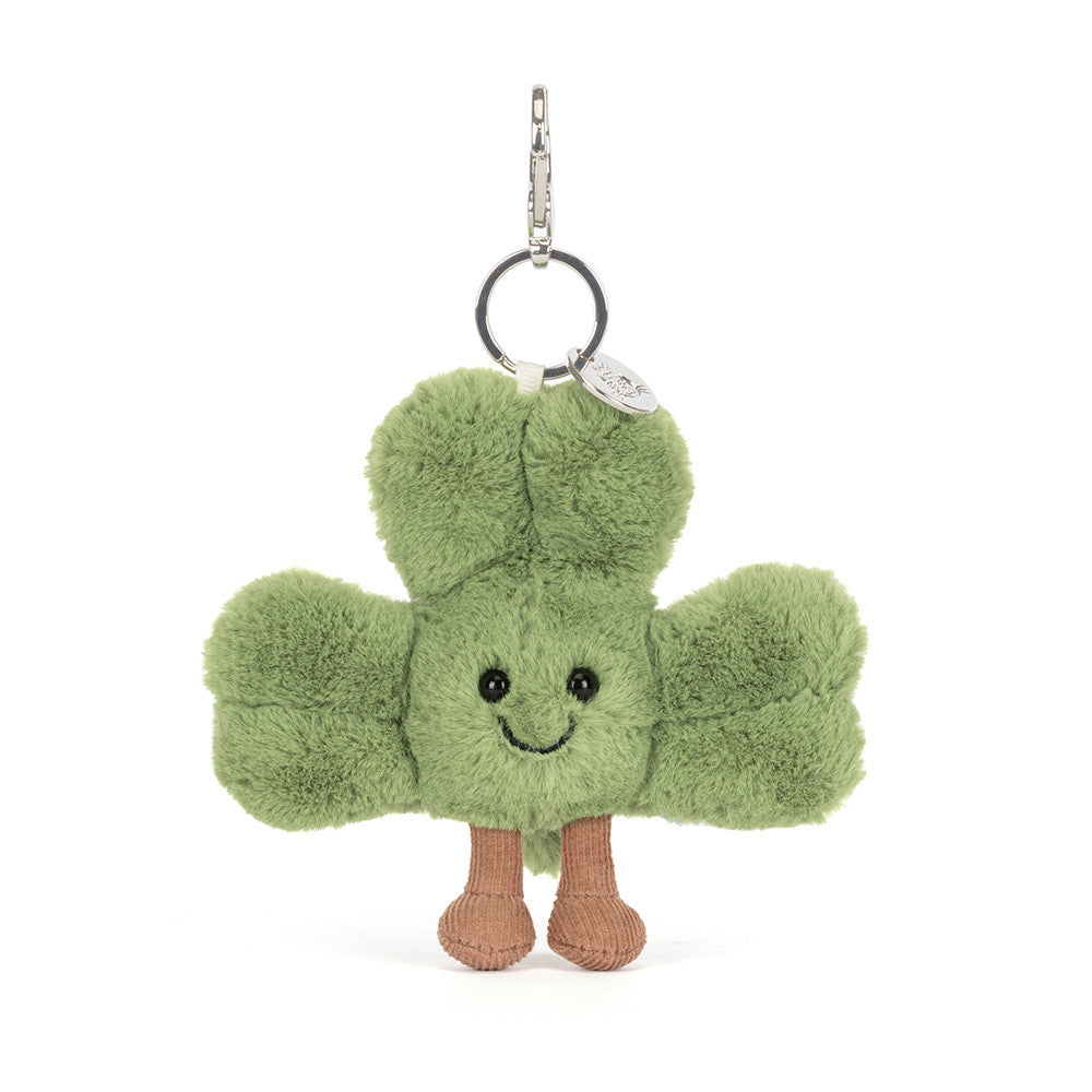 Colgante para bolso Jellycat Amuseables Siofra Shamrock 10 cm