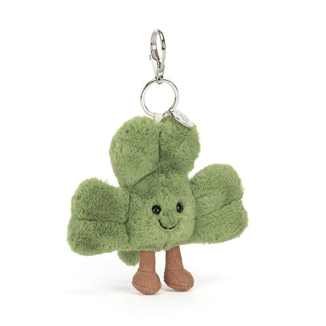 Colgante para bolso Jellycat Amuseables Siofra Shamrock 10 cm