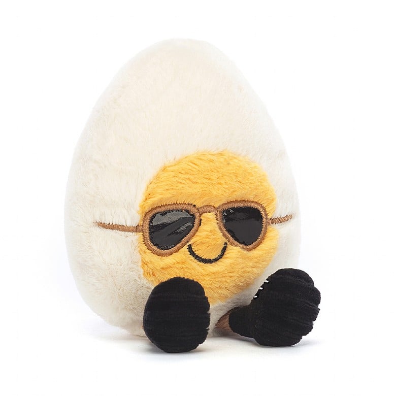Huevo cocido Jellycat Amuseable Chic 14 cm