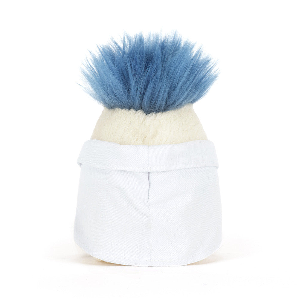 Jellycat Amuseables Œuf dur en tenue de scientifique