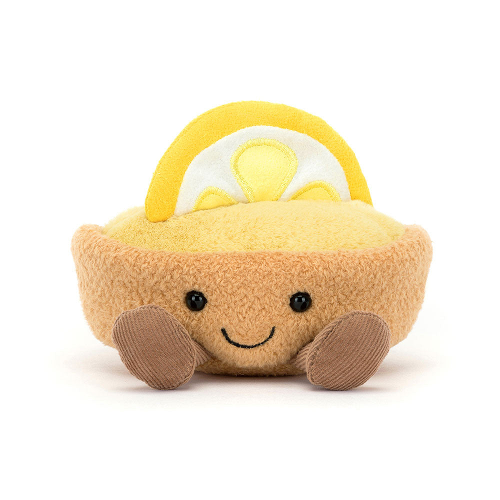 Jellycat Amuseables Tartelette au citron Colette 11 cm