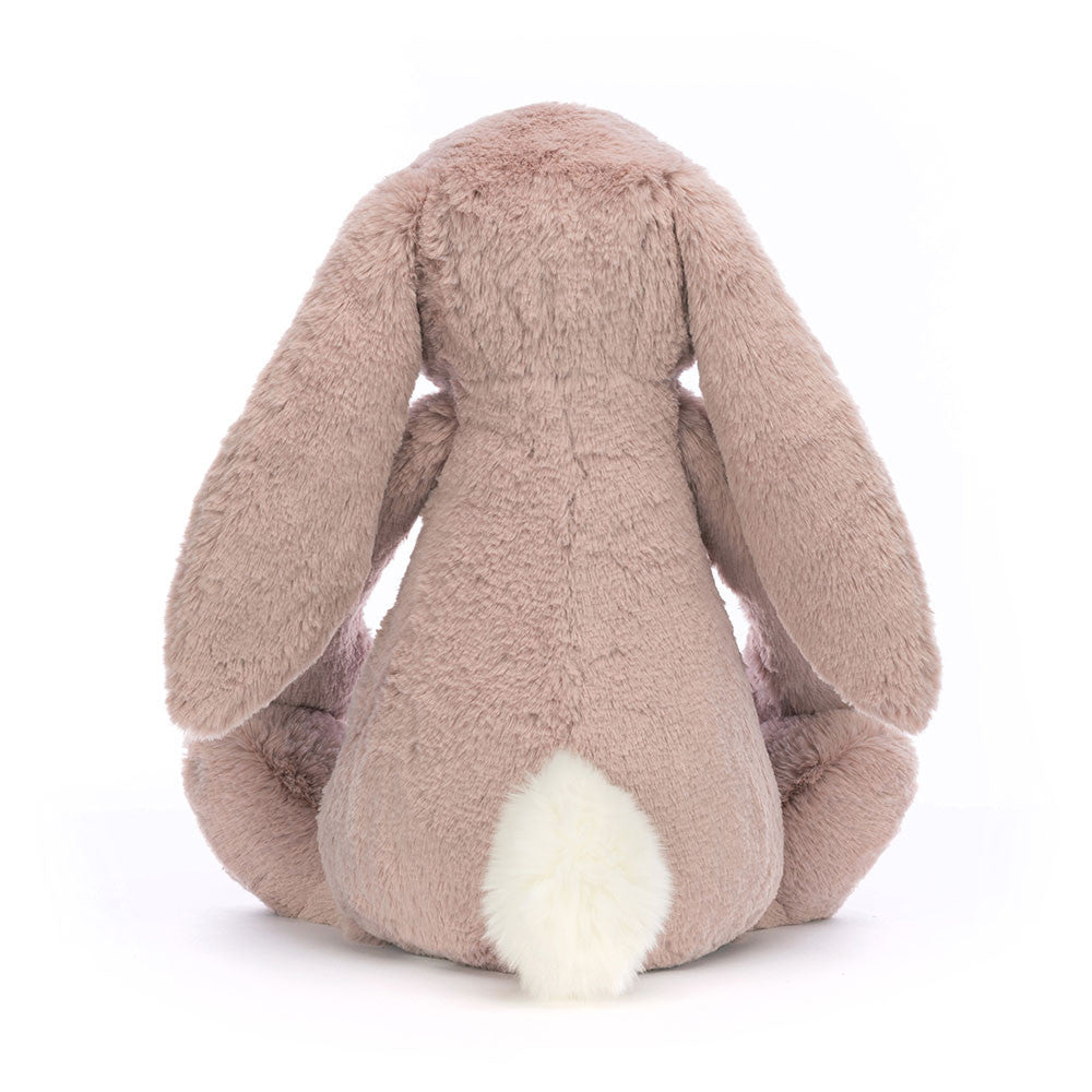 Peluche lapin Bashful Luxe rose grand modèle