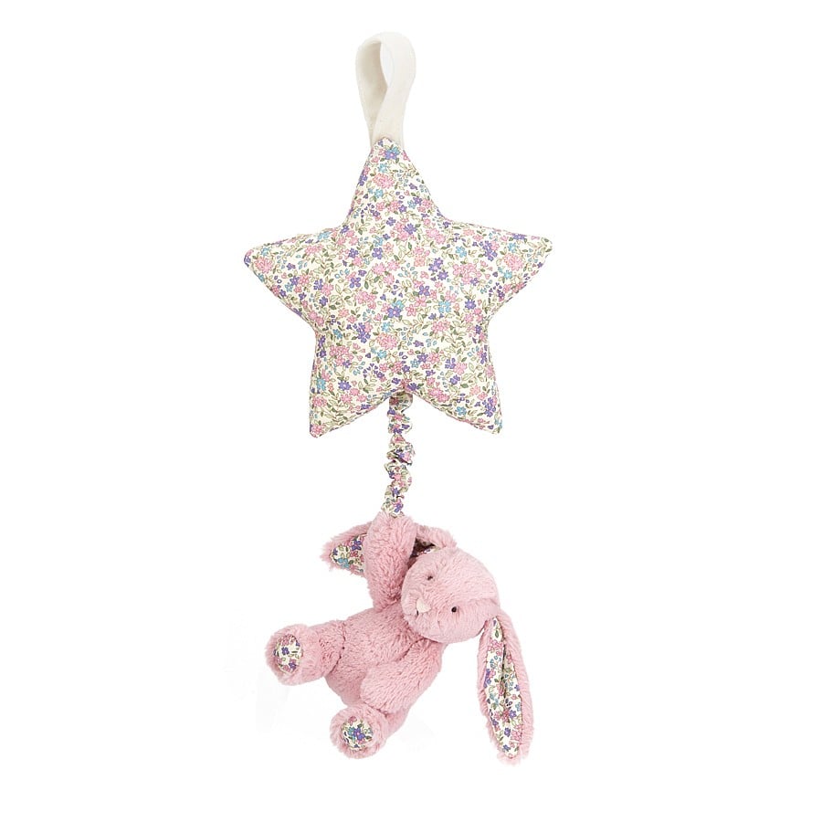 Peluche musicale lapin à tirer Blossom Tulip Jellycat Taille unique