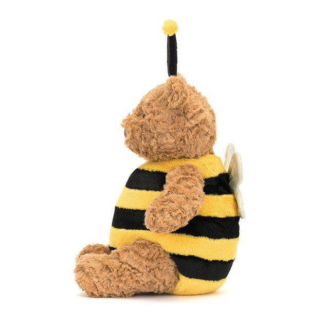 Ours Bartholomew « Bumblebee » taille unique JELLYCAT
