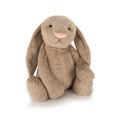 Lapin Bashful Jellycat Beige Géant (Très Très Grand) 108 cm