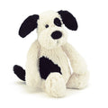 Cachorro Rufferty Bashful Negro y Crema de Jellycat, Original (Mediano) 31 cm