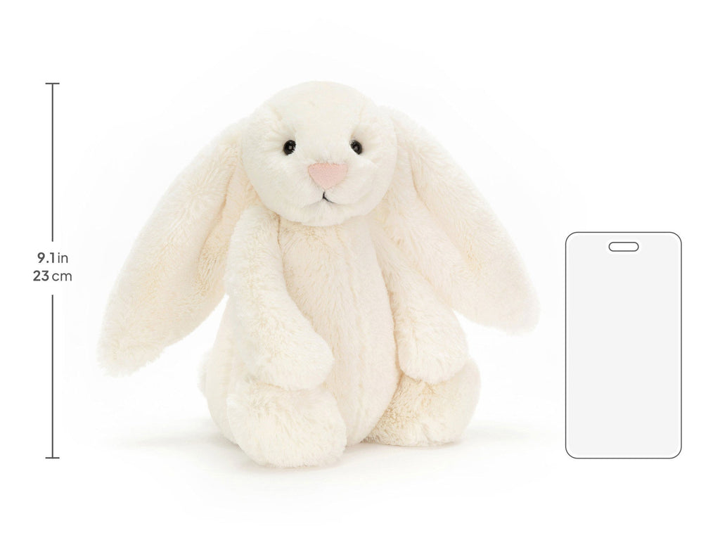 Jellycat Conejo Bashful Crema Original (Mediano) 31cm