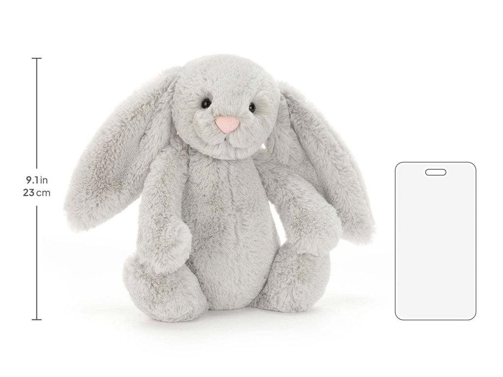 Lapin Bashful Silver Jellycat Original (Moyen) 31 cm