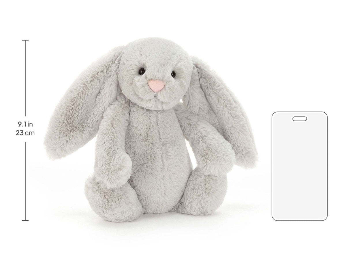Lapin Bashful Silver Jellycat Original (Moyen) 31 cm