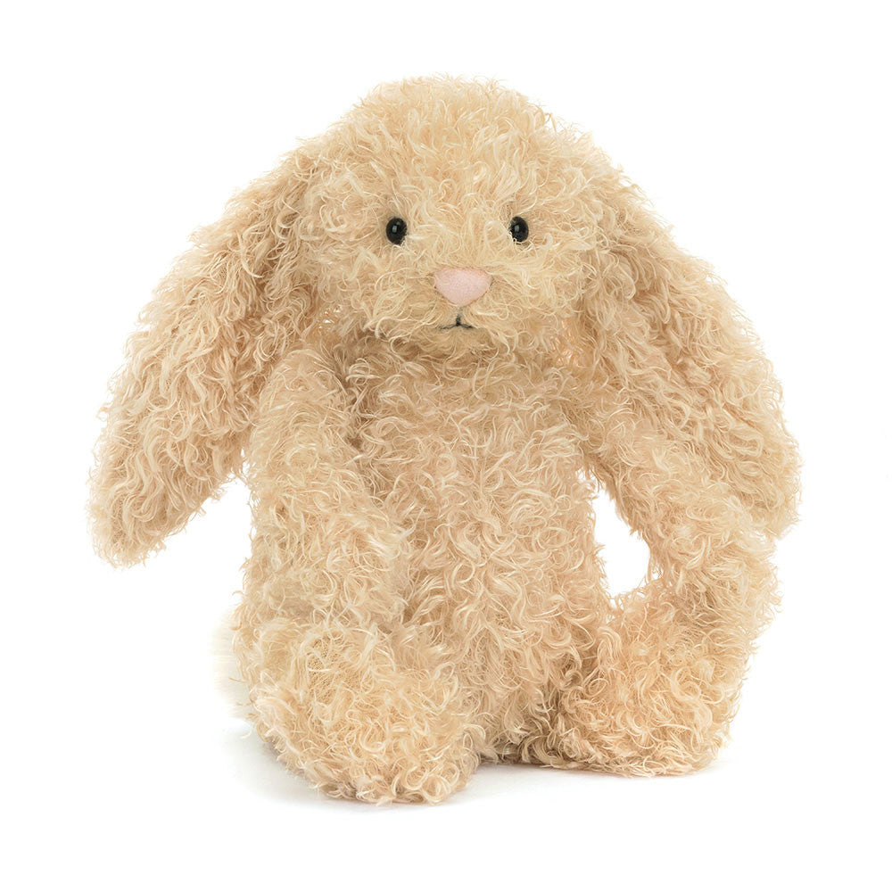 Lapin Bashful Luxe Curly Original Jellycat (Moyen) 31 cm