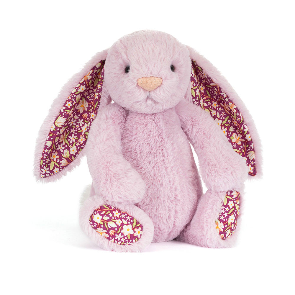 Doudou lapin Jellycat Thistlepop Blossom Luxe (moyen) 31 cm