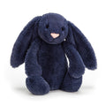 Conejo Bashful Jellycat Azul Marino Original (Mediano) 31 cm