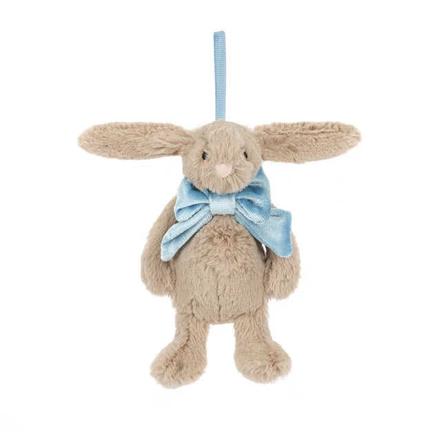 Decoración de conejo color beige vergonzoso talla única JELLYCAT