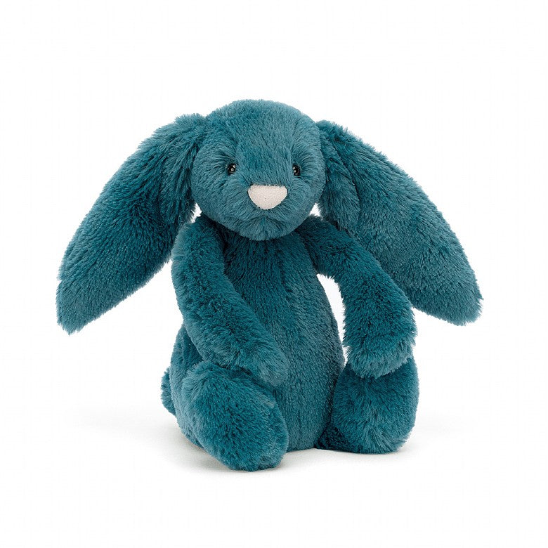 Jellycat Conejo Bashful Azul Mineral Pequeño 18 cm