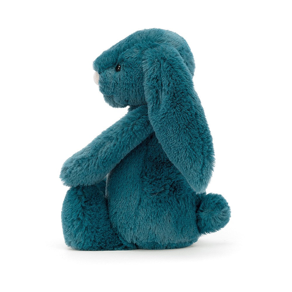 Jellycat Conejo Bashful Azul Mineral Pequeño 18 cm
