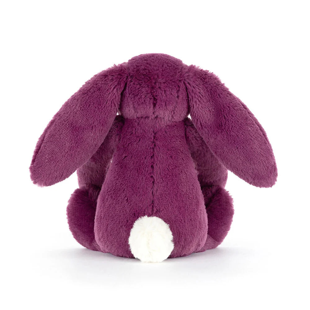 Lapin de Noël timide violet