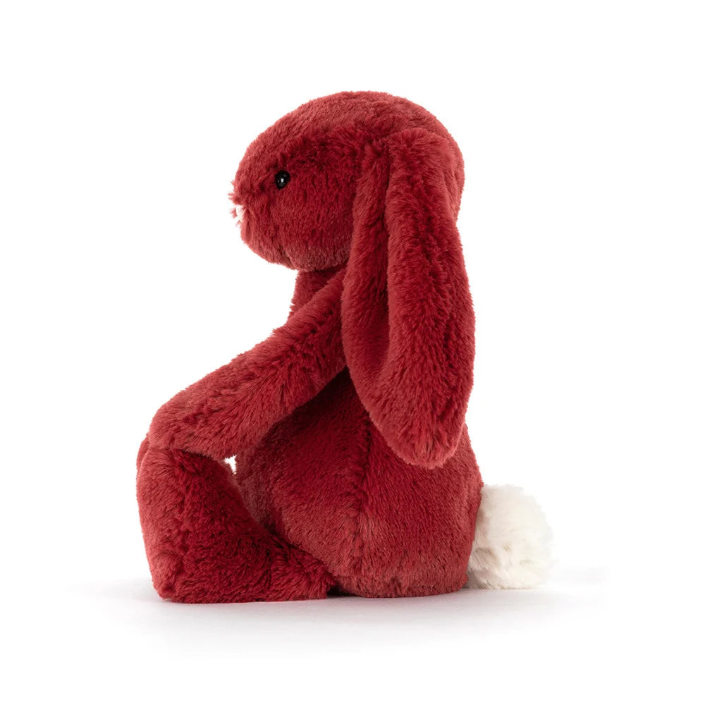 Bashful Christmas Bunny Red
