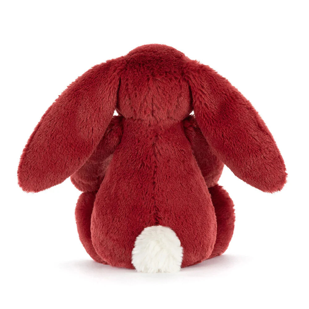 Bashful Christmas Bunny Red