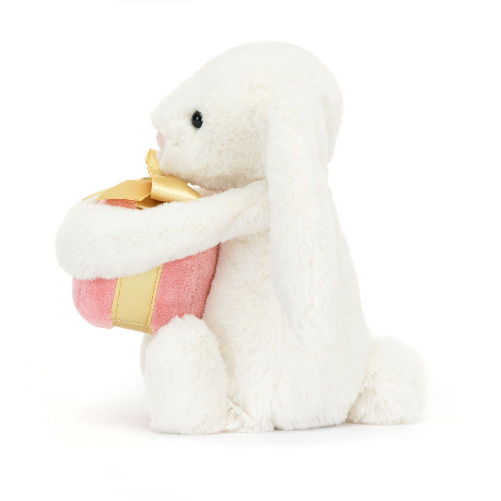 Lapin timide avec cadeau taille unique JELLYCAT