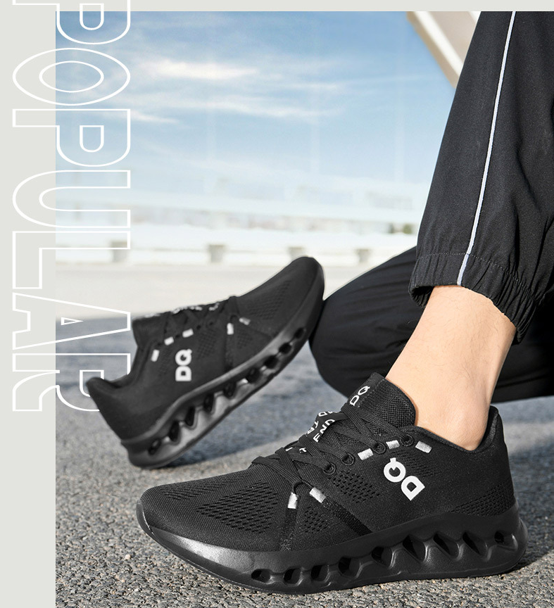 Men’s Outdoor Fashion Running Shoes – Trendy Hong Kong Style Sneakers