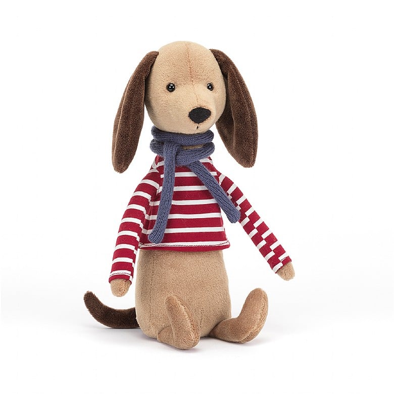 Chien saucisse Beatnik Buddy Jellycat 27 cm