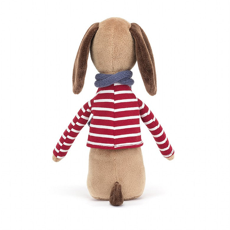Chien saucisse Beatnik Buddy Jellycat 27 cm
