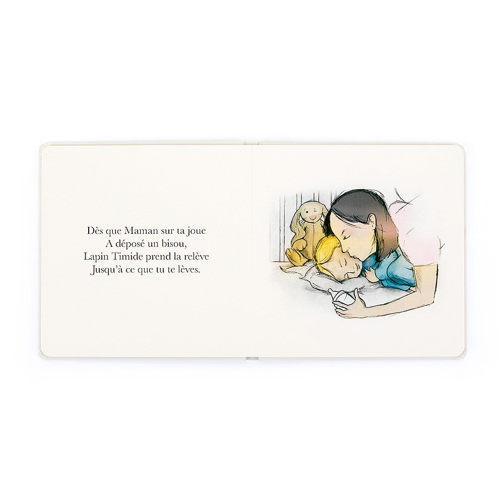 Livre « Lapin Timide Veille Sur Tes Nuits » (The Magic Bunny) Taille Unique JELLYCAT